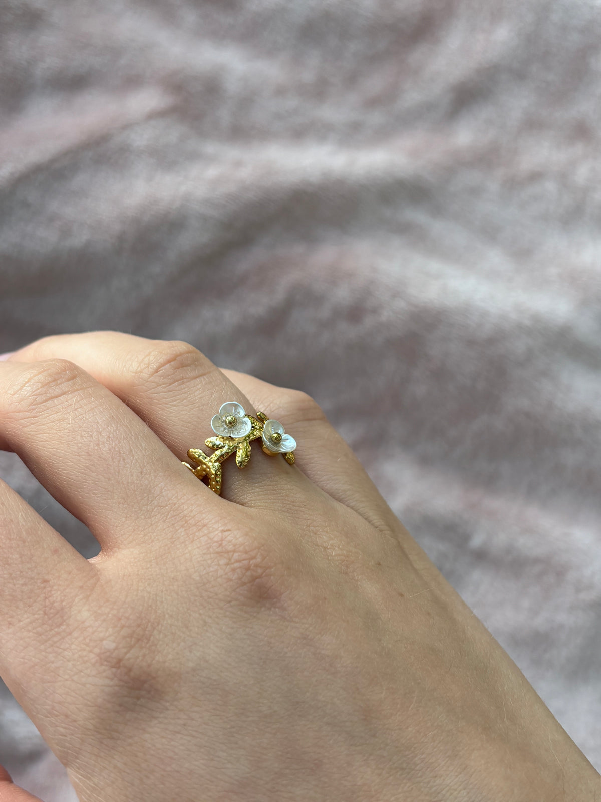Bague Nina Coeur Pastel