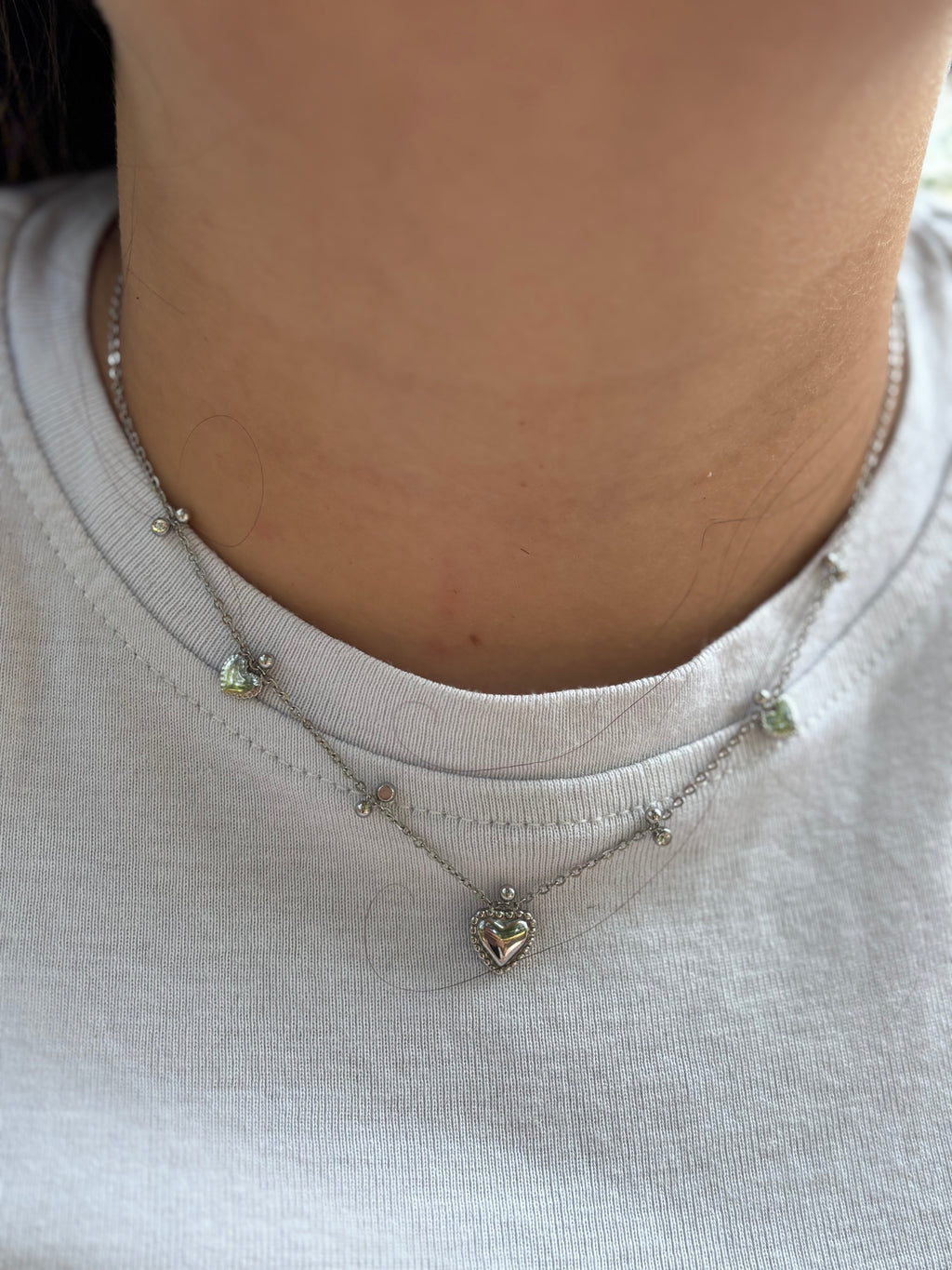 Collier Lumia Coeur Pastel