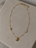 Collier Lily Coeur Pastel
