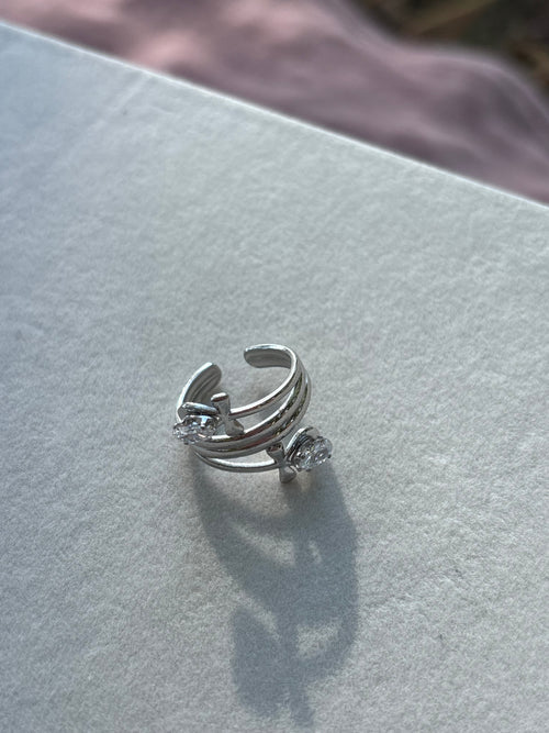 Bague Chloée Coeur Pastel