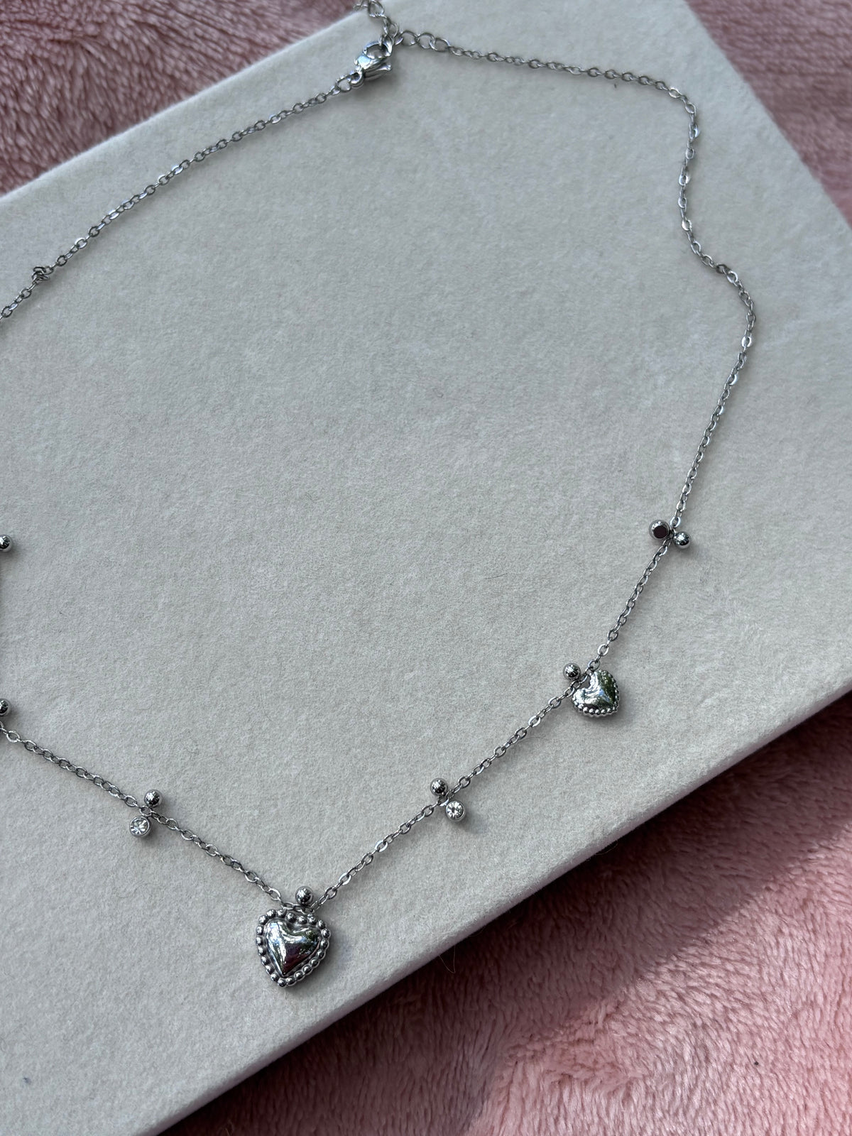 Collier Lumia Coeur Pastel