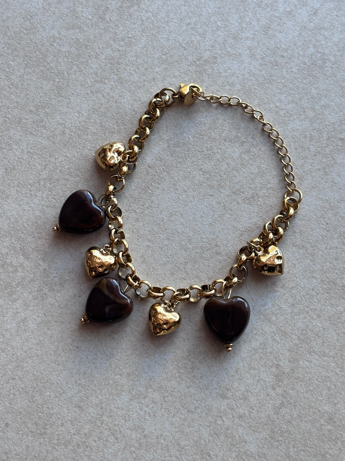 Bracelet Éclat Coeur Pastel