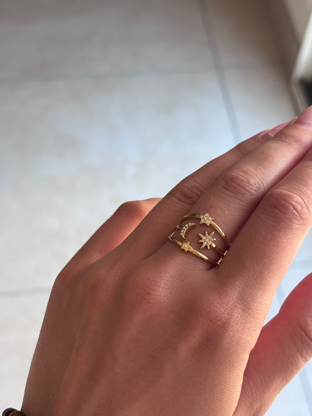 Bague Louisa Coeur Pastel
