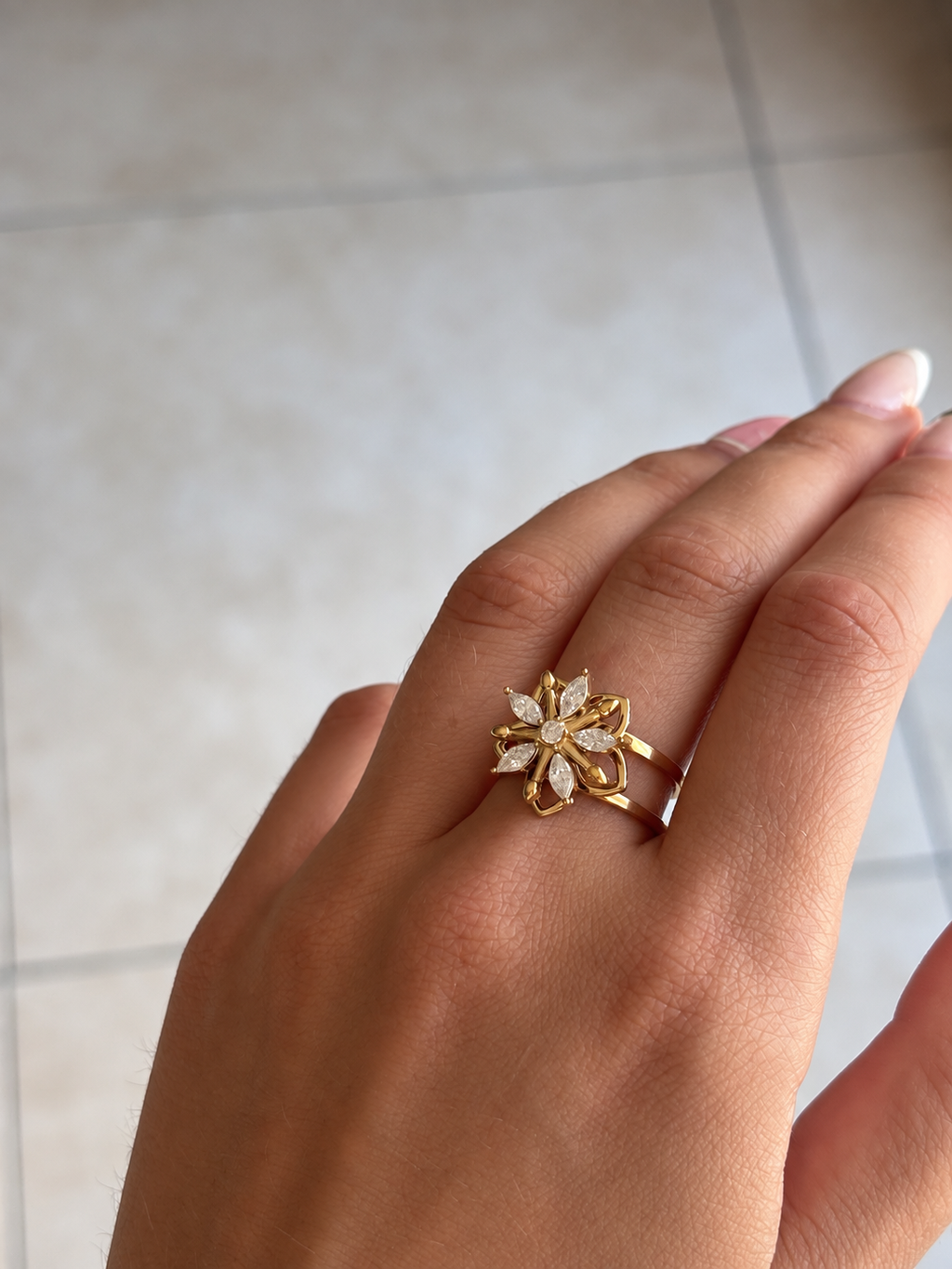Bague Emie Coeur Pastel