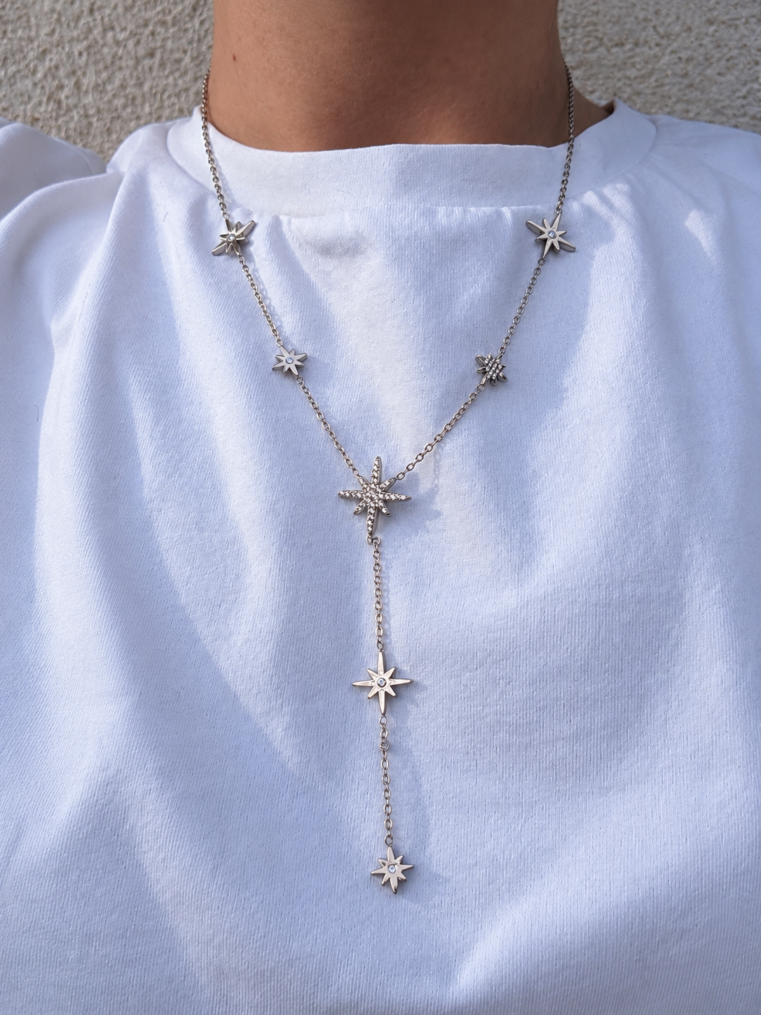 Collier Ava Coeur Pastel