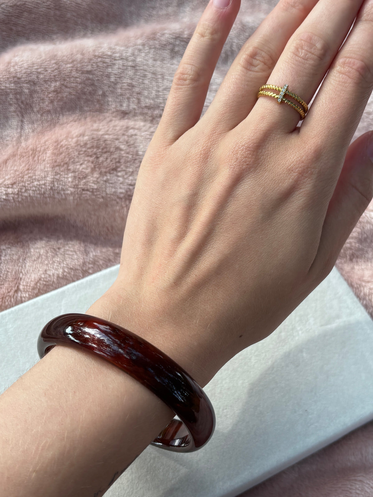 Bracelet Mathilde Coeur Pastel