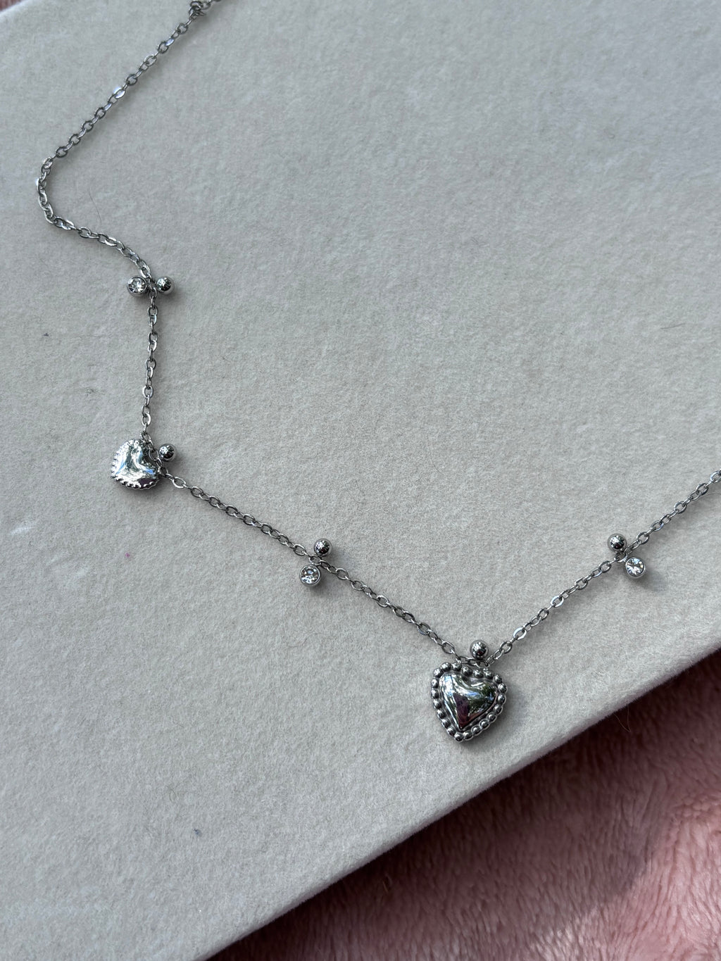 Collier Lumia Coeur Pastel