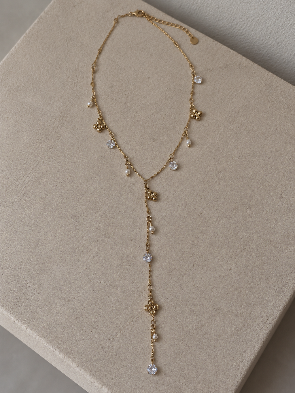 Collier Suzanne Coeur Pastel