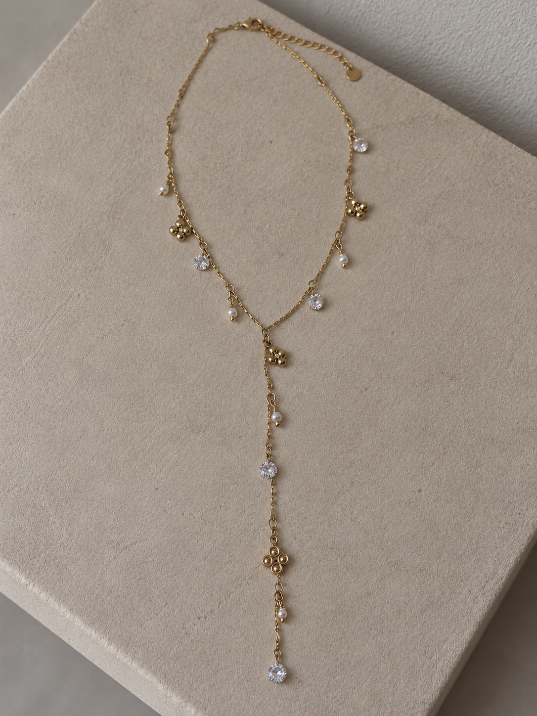 Collier Suzanne Coeur Pastel