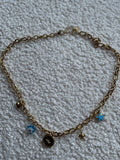 Collier breloques Coeur Pastel